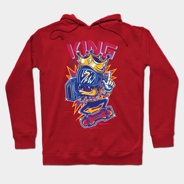 KING Hoodie by badsyxn